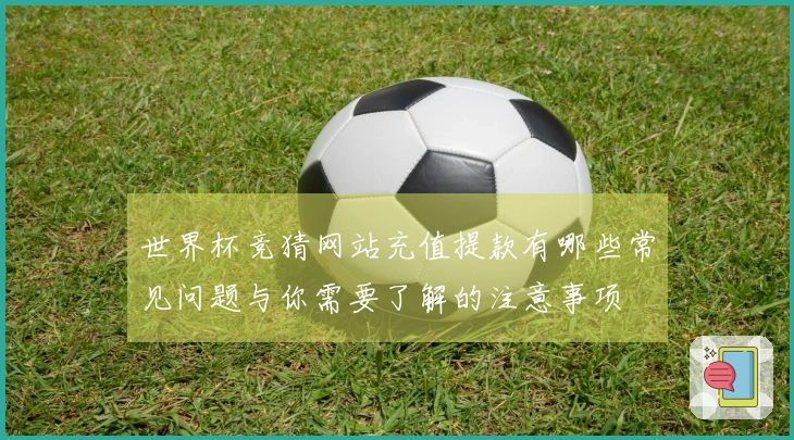 世界杯竞猜网站充值提款有哪些常见问题与你需要了解的注意事项