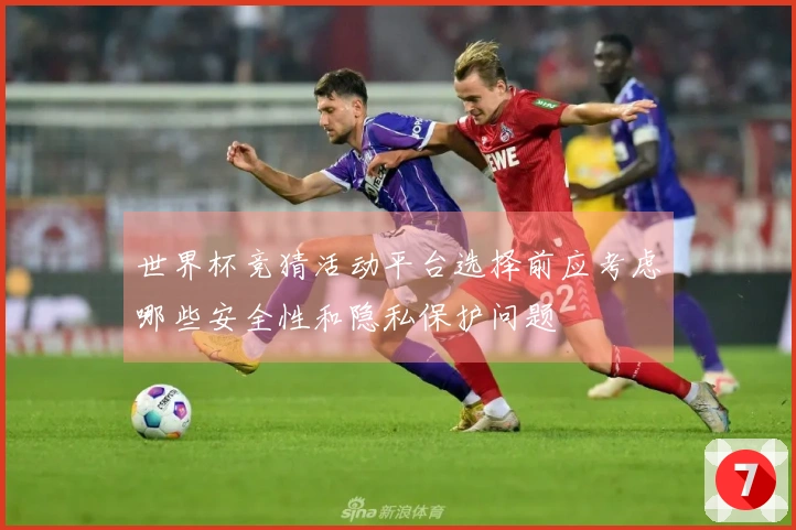 世界杯竞猜活动平台选择前应考虑哪些安全性和隐私保护问题