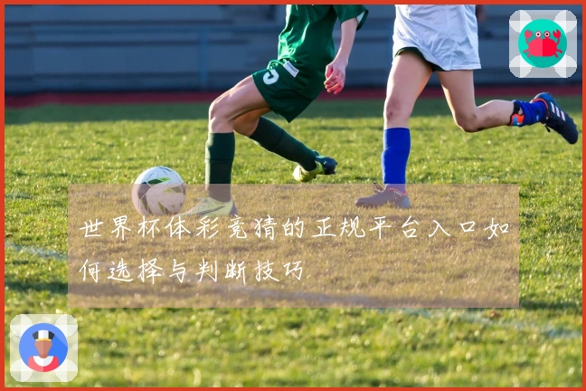 世界杯体彩竞猜的正规平台入口如何选择与判断技巧