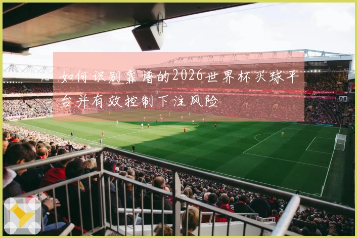 如何识别靠谱的2026世界杯买球平台并有效控制下注风险