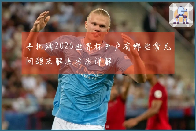 手机端2026世界杯开户有哪些常见问题及解决方法详解
